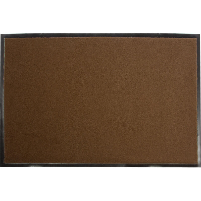 Коврик входной Tuff влаговпитывающий 60x90 см. коричневый Blabar/10 - фотография № 2