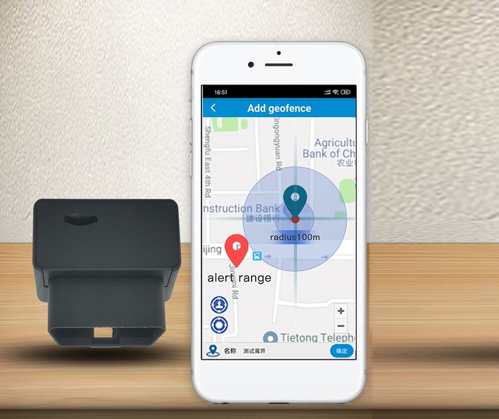OBD GPS Трекер для автомобиля отслеживание в реальном времени через приложение