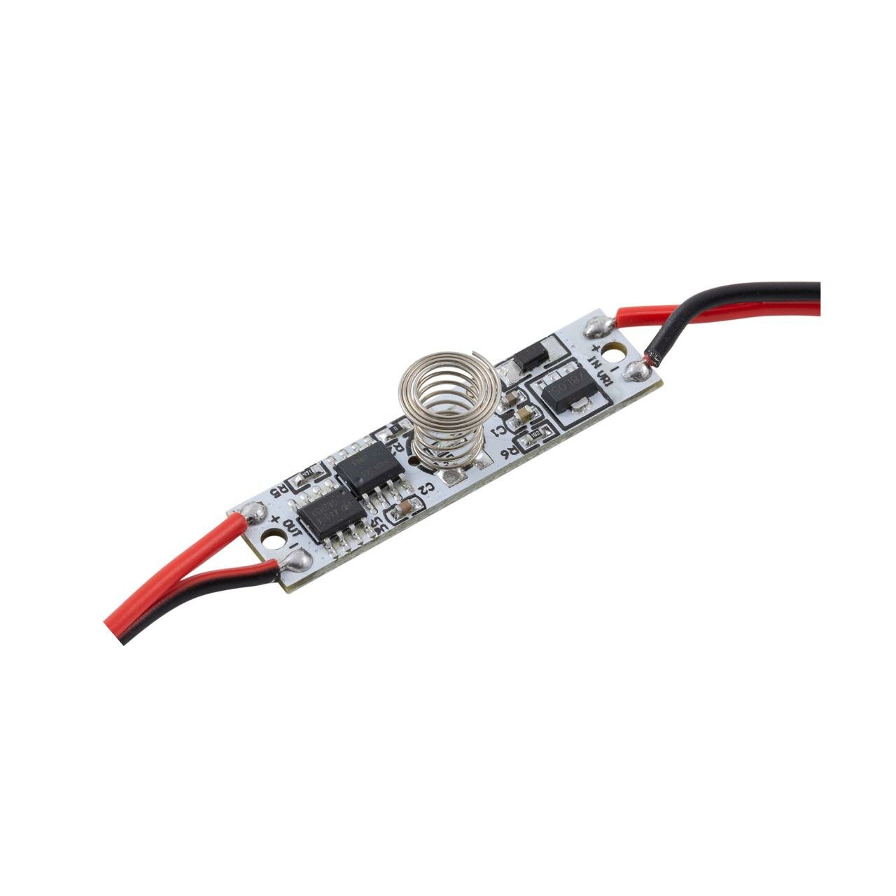 04-42 Сенсорный выключатель в алюминиевый профиль высотой 6мм, монохром, 12 24В, 36 72Вт, IP20, с ф