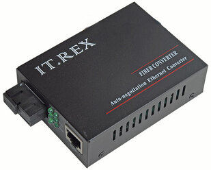 Медиаконвертер IT.Rex (20км, WDM, SC,1310Tх1550Rх, 10/100Base) 0001738
