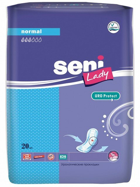 BELLA Прокладки урологические SENI LADY Normal 20шт