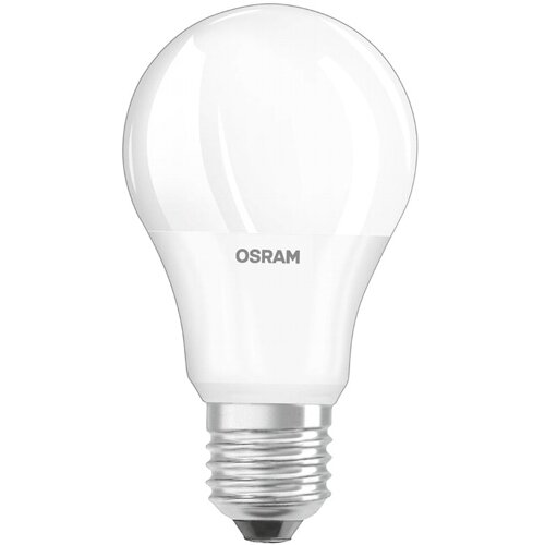 Лампа OSRAM LED Value E27 A60 15Вт, светодиодная LED, 1200 лм, эквивалент 125Вт, тёплый свет 3000К