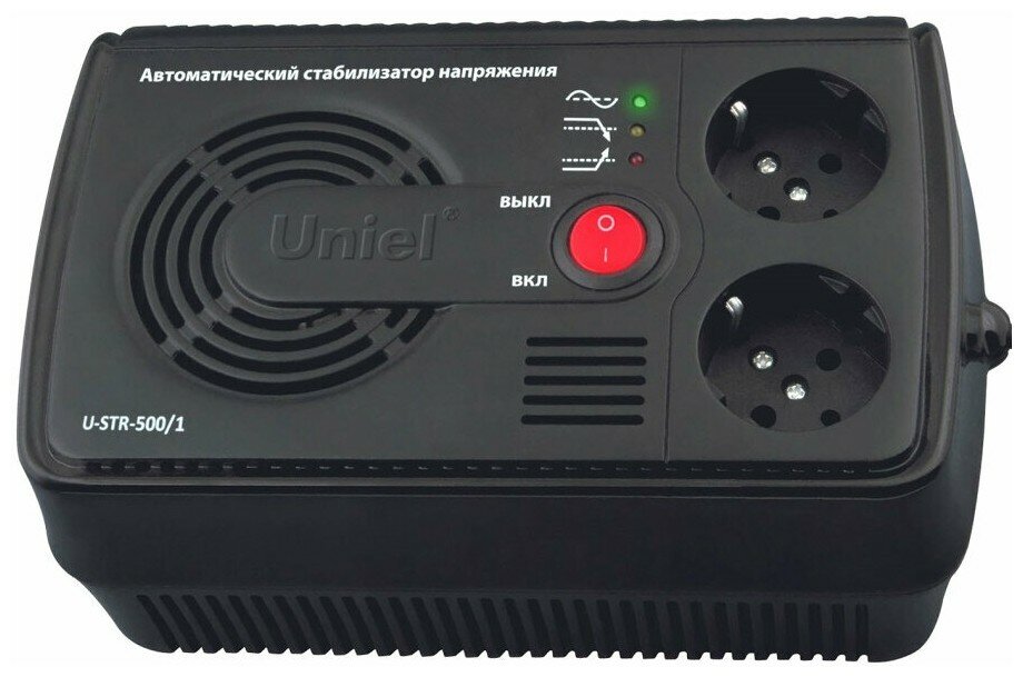 Стабилизатор напряжения Uniel U-STR-500/1 (09619)