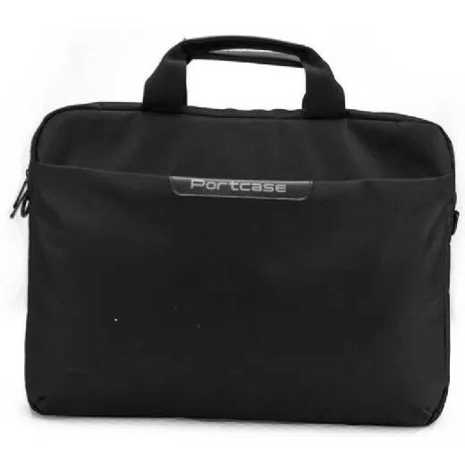 Portcase Сумка KCB-160 Black нейлон, черная до 15,6"