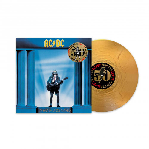 Виниловая пластинка Sony Music AC/DC - Who Made Who (50th Anniversary Edition) (Gold Nugget Vinyl)