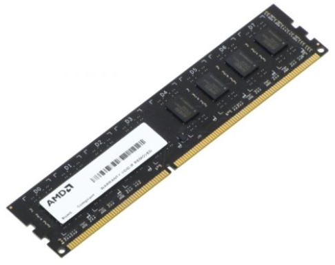 Память оперативная DDR3 8Gb AMD 1600MHz CL11 (R538G1601U2SL-U)