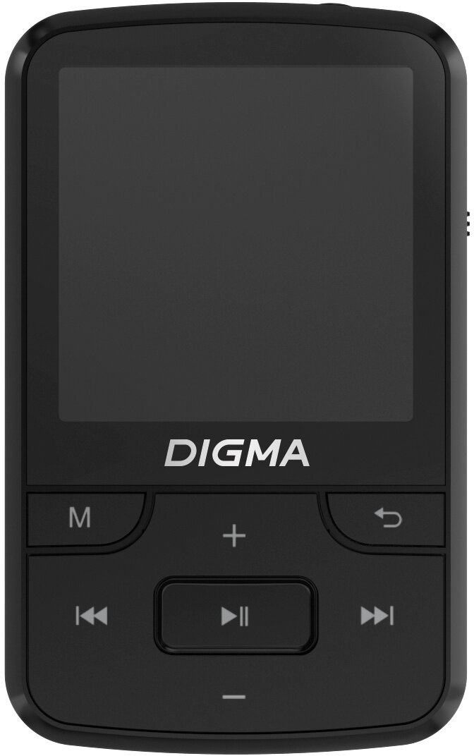 Плеер Hi-Fi Flash Digma Z5 BT 16Gb черный1.54"FMmicroSDmicroSDHCclip