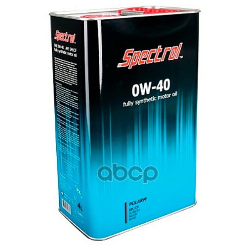 Spectrol Spectrol Поларм 0W40 4Л