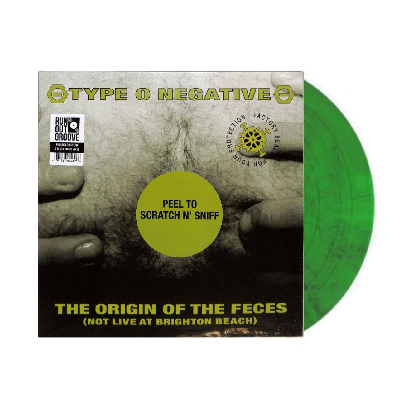 Виниловая пластинка Type O Negative - The Origin Of The Feces (Green with Black Marble)