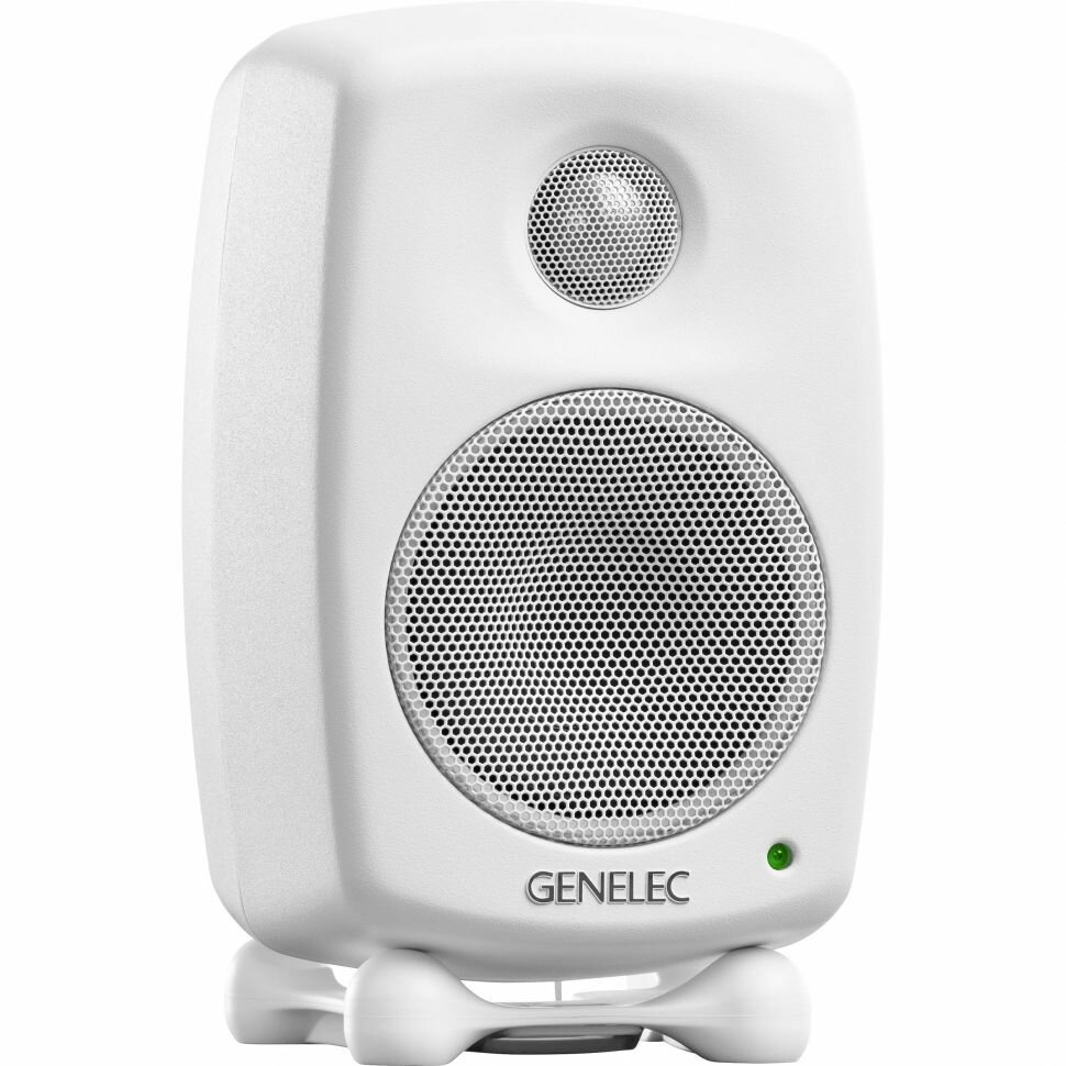 Genelec 8330AW - Активный 2-полосный монитор, НЧ 5" 50Вт, ВЧ 0.75" 50Вт, подставки, белый