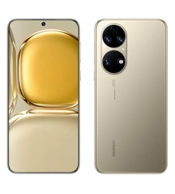 Смартфон HUAWEI P50 8/256 ГБ RU, 2 nano SIM, светло-золотистый