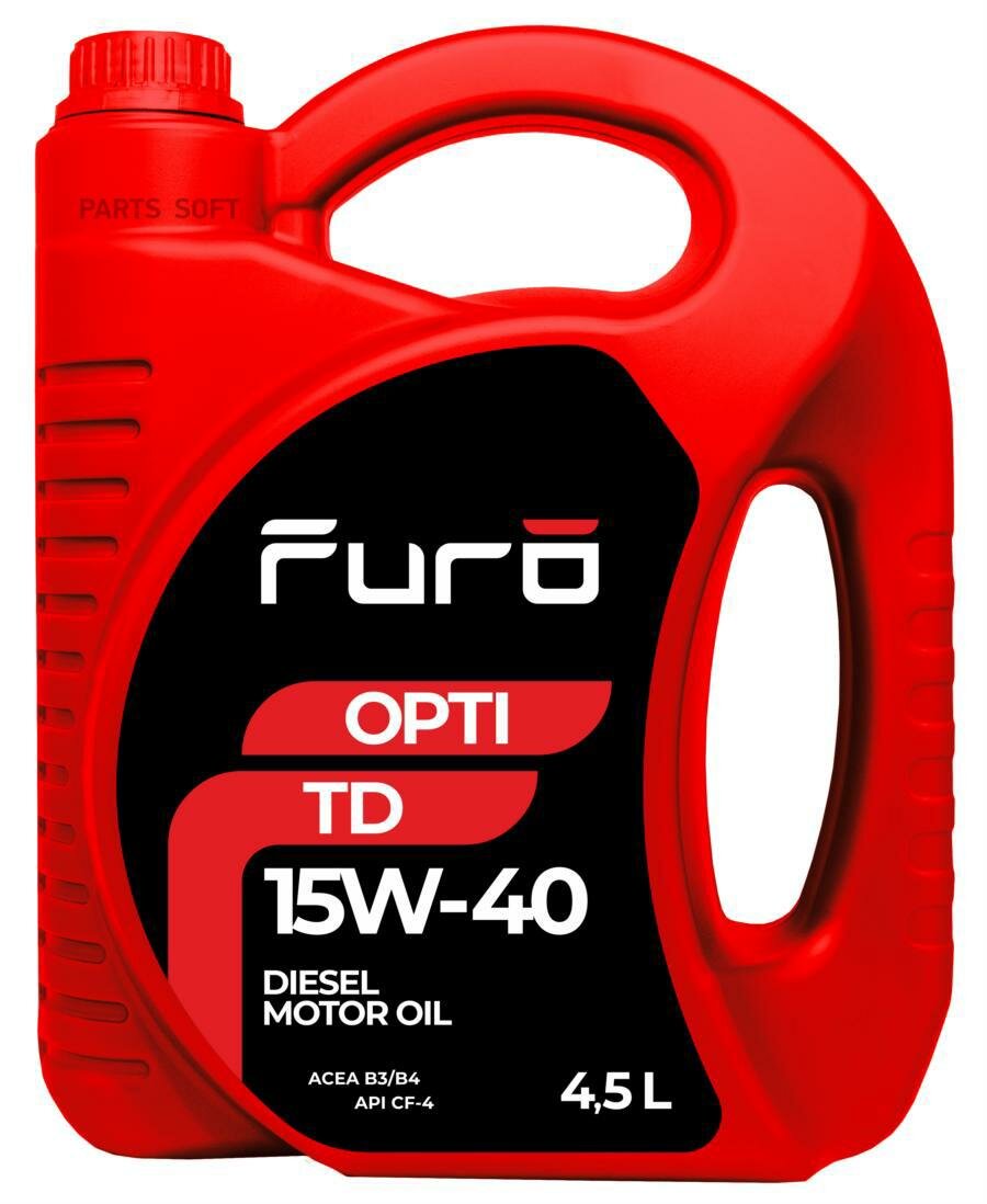 Furo OPTI TD 15W40 (4,5L)_масло моторное! минер.\ API CF-4 FURO / арт. 15W40FR024 - (1 шт)