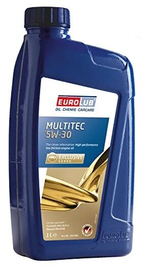 Масло моторное синтетика Eurolub Multitec 5W30 SL A5/B5 1л