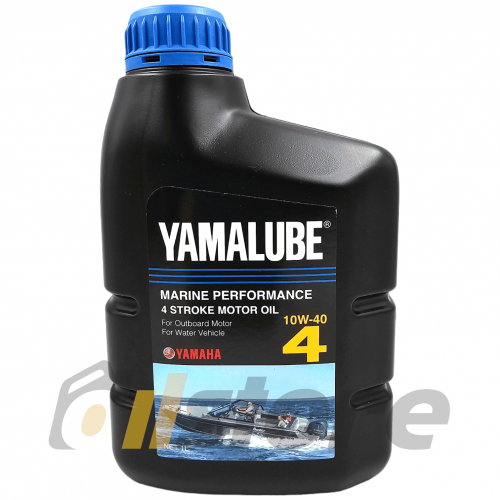 Моторное масло Yamaha YAMALUBE 4 10W-40 Marine Performance Oil 1л