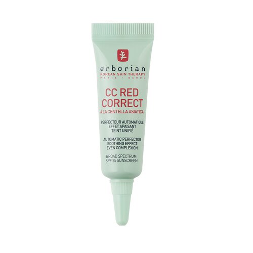 Корректирующий СС-крем для лица erborian korean skin therapy CC RED CORRECT 5ml