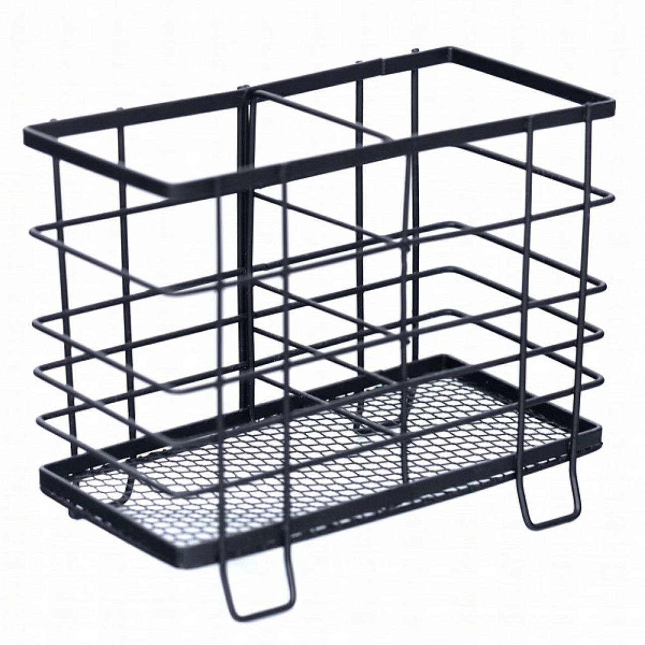 фото Подставка для столовых приборов "Лофт". Размер 14х7х11,5 см. NEW