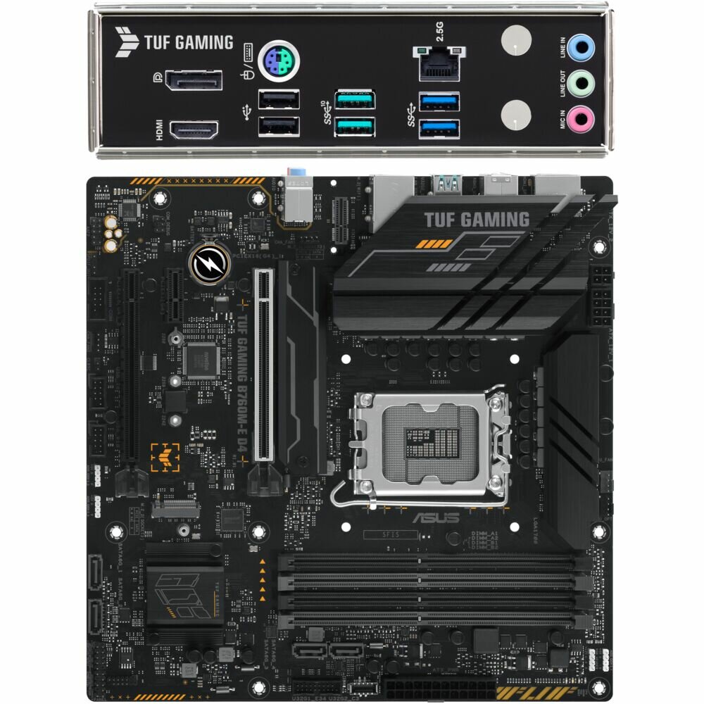 Материнская плата ASUS TUF GAMING B760M-E D4