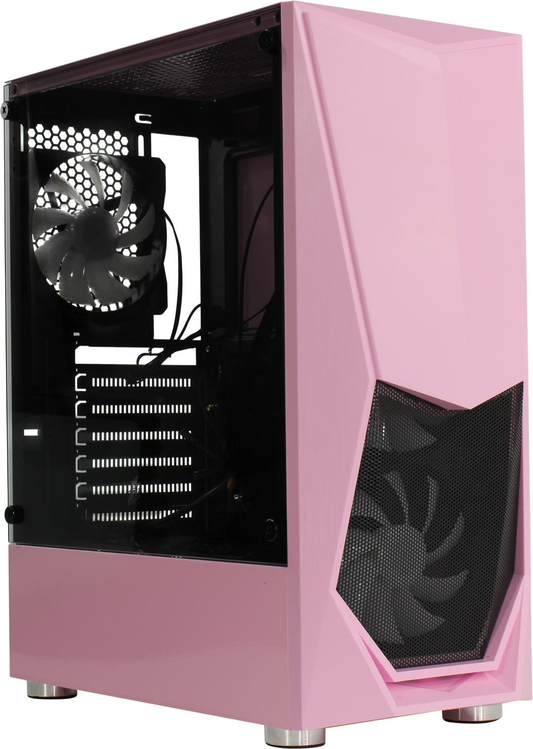 Корпус для компьютера 1STPLAYER DK-3-PK-3G6, pink