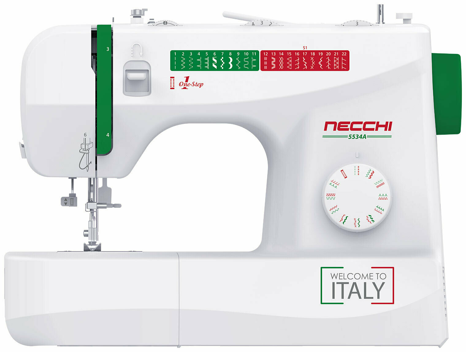 Швейная машина Necchi 5534A белый