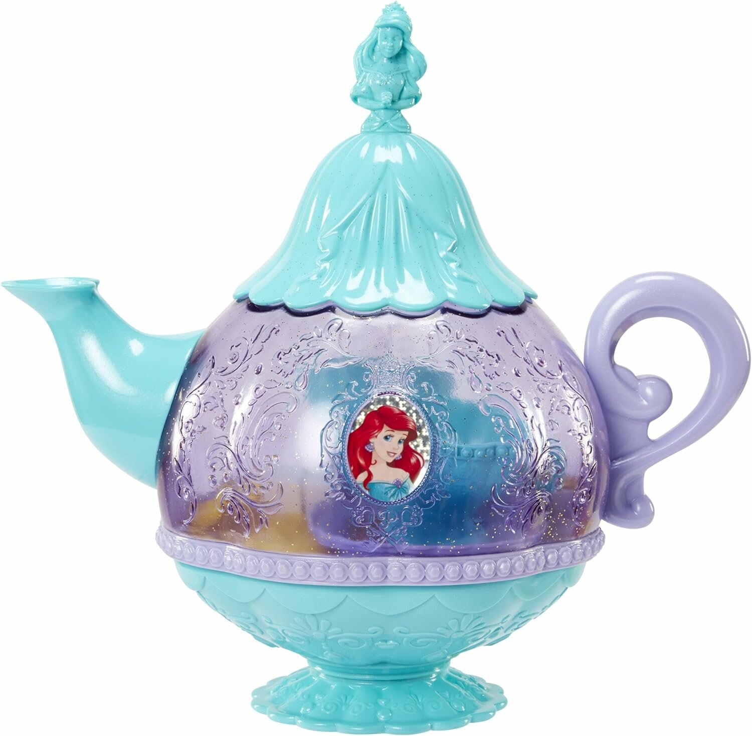 Аксессуар для кукол Игрушка набор посуды, 16 предметов, Disney Princess Ариэль "Чайная вечеринка"