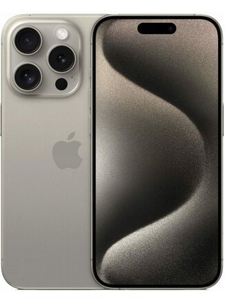 Смартфон Apple iPhone 15 Pro 256 ГБ (eSIM + eSIM), титан