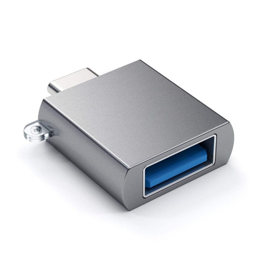 Переходник (адаптер) Satechi Aluminum Type-C USB Adapter USB-C to USB 3.0, Серый ST-TCUAM