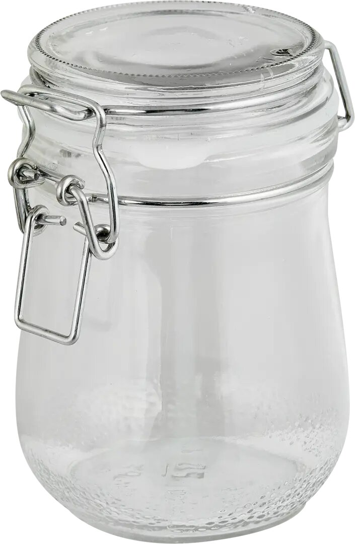 фото Банка стекло с бугельным замком 0.5 л