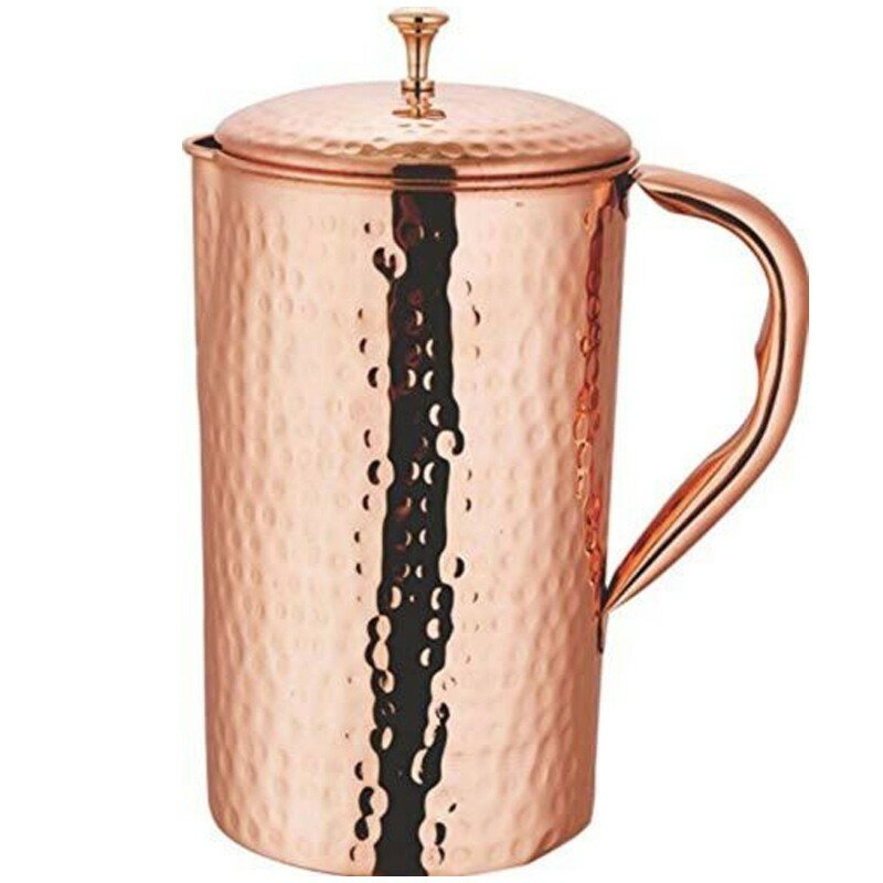 фото кувшин из меди Чеканный для настаивания воды, 1.5 литра