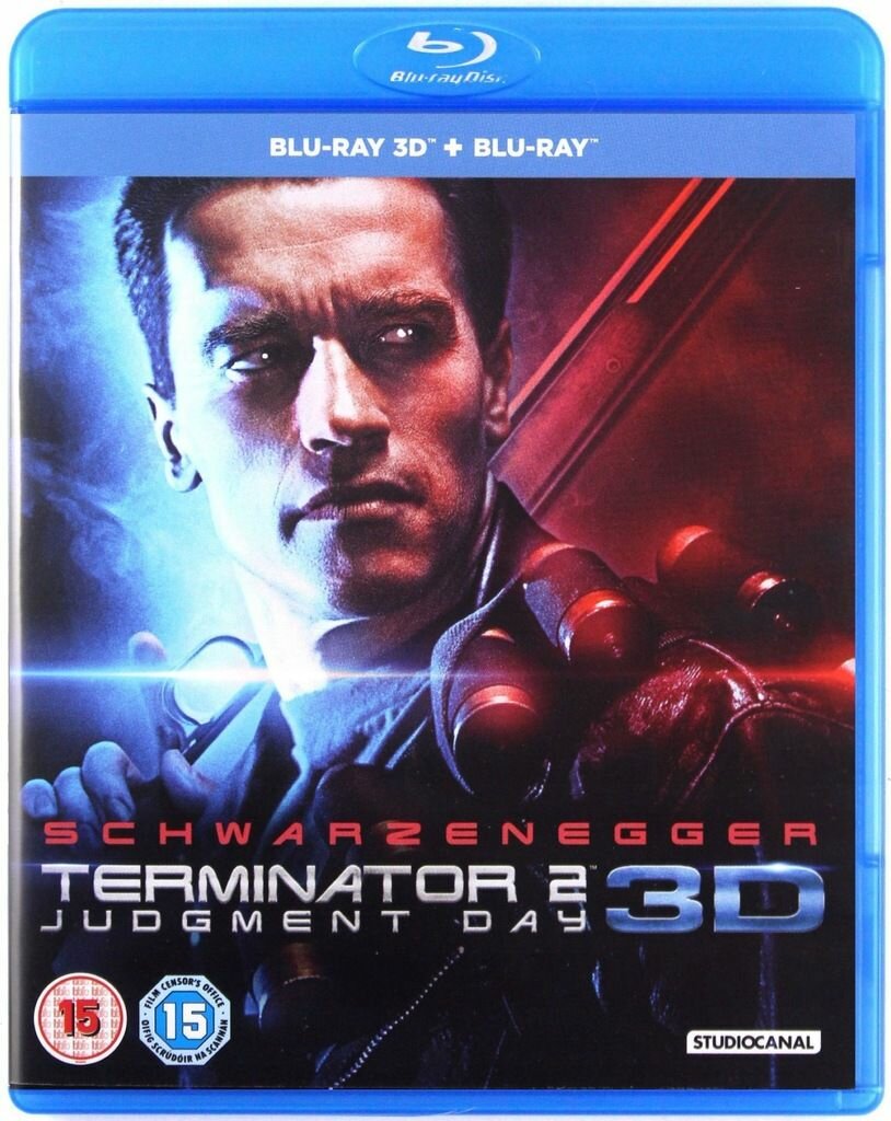 Терминатор 2: Судный день 3D Blu-ray(блю рей) (Отличное качество)