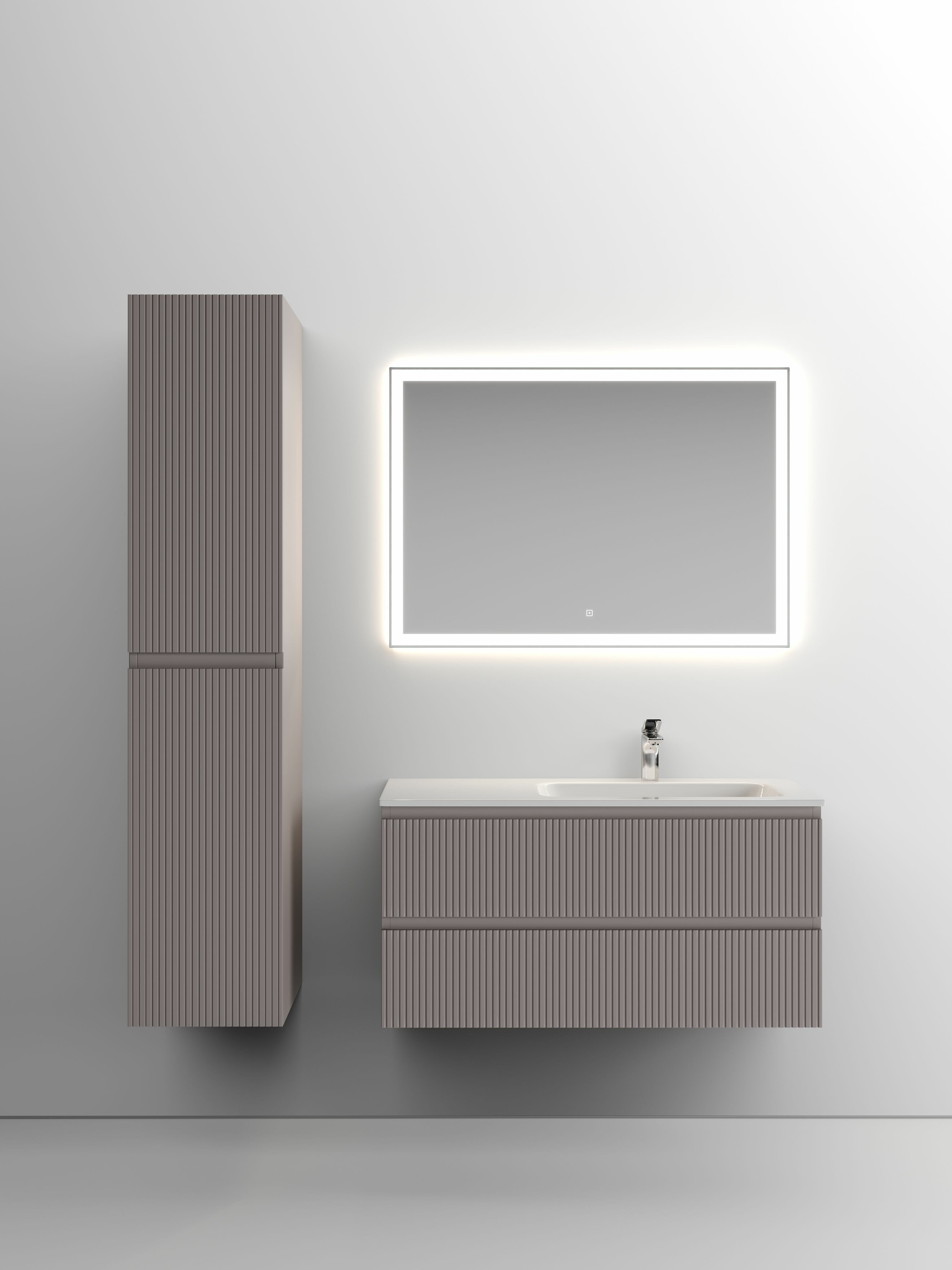 Тумба под раковину Sancos Snob T 100 SNT100RSM doha soft - фото №2