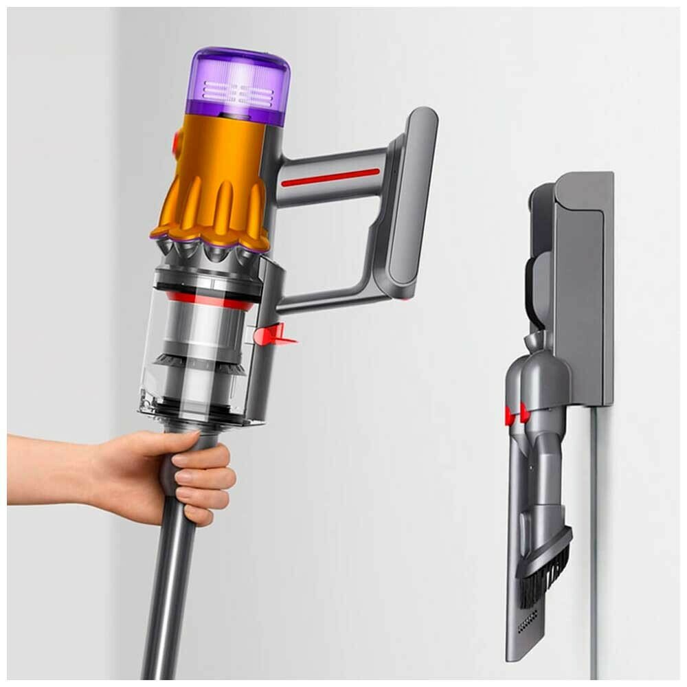 Пылесос Dyson V12s Detect slim submarine (SV46) IN, yellow/nickel - фото №6