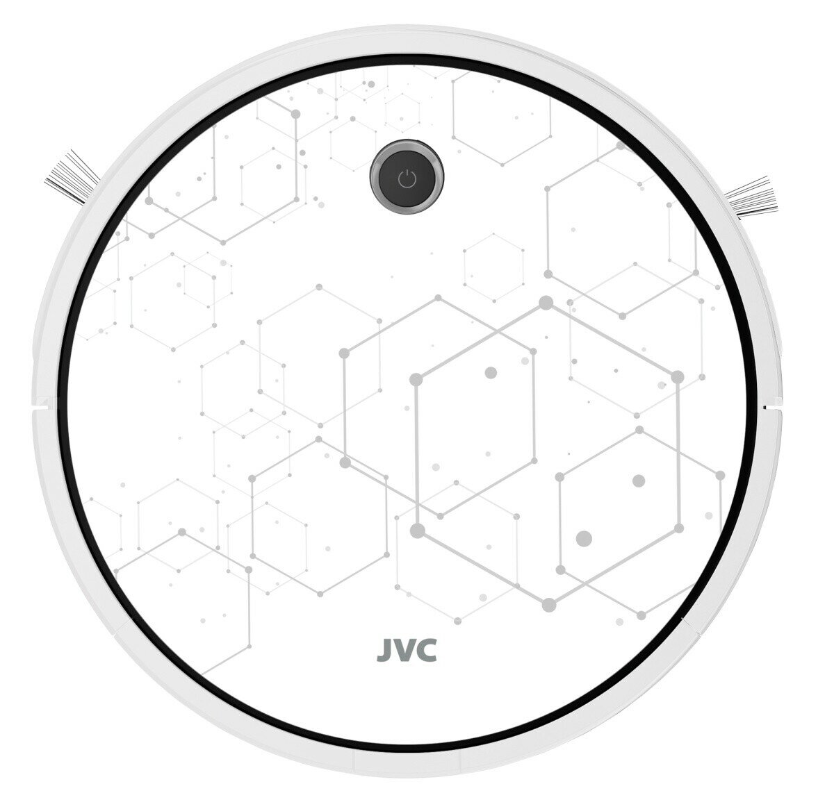 Робот - пылесос JVC 2 в 1 сухая и влажная уборка 4 режима турбо щетка HEPA фильтр голосовой помощник смартфон-управление Smart life Wi-Fi