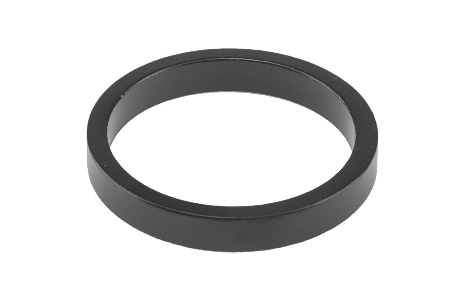 Проставочное кольцо Neco, 5 мм, на шток вилки 1.1/8" (1.125"), черное