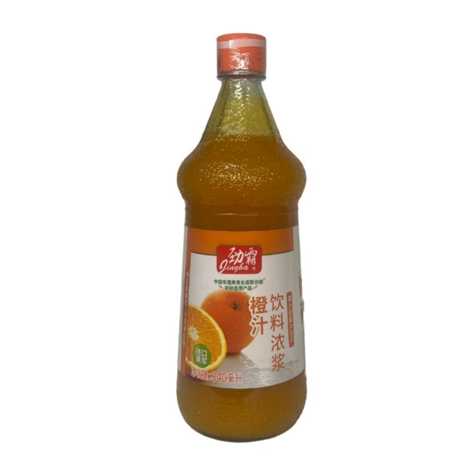 Концентрированный апельсиновый сок Jinba 840 мл, 2 шт - фотография № 2