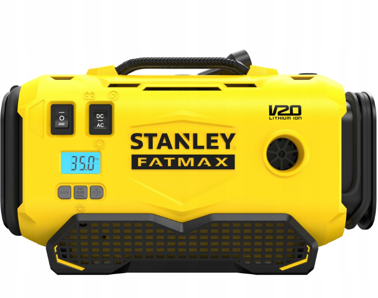 Безмасляный аккумуляторный компрессор Stanley 18В V20 SFMCE520B