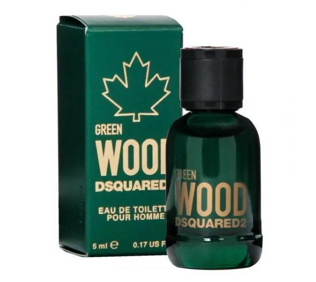 Dsquared2 Green Wood мужская туалетная вода 5 мл Miniature