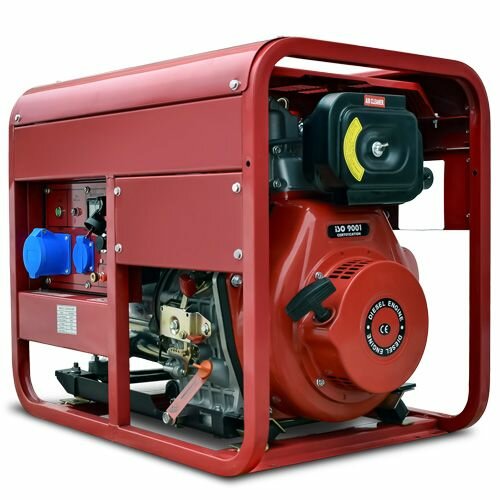Дизельный генератор REDVOLT EPD7500EA - фотография № 2
