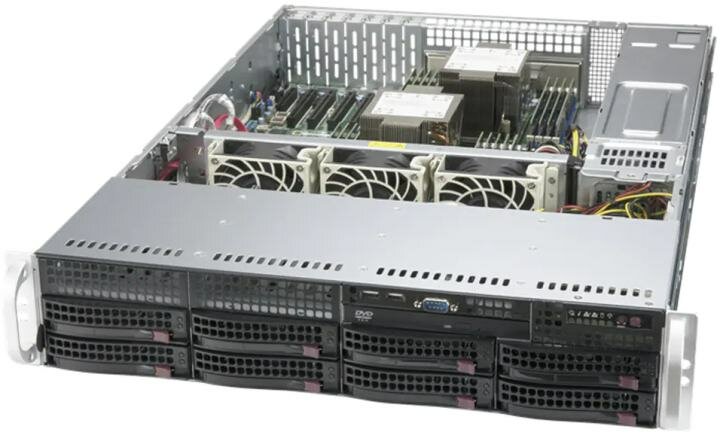 Сервер в корпусе высотой 2U Никс sS9600/pro2U Z0764710 Xeon Silver 4310/128 ГБ/2 x 10 Тб HDD/Aspeed AST2600