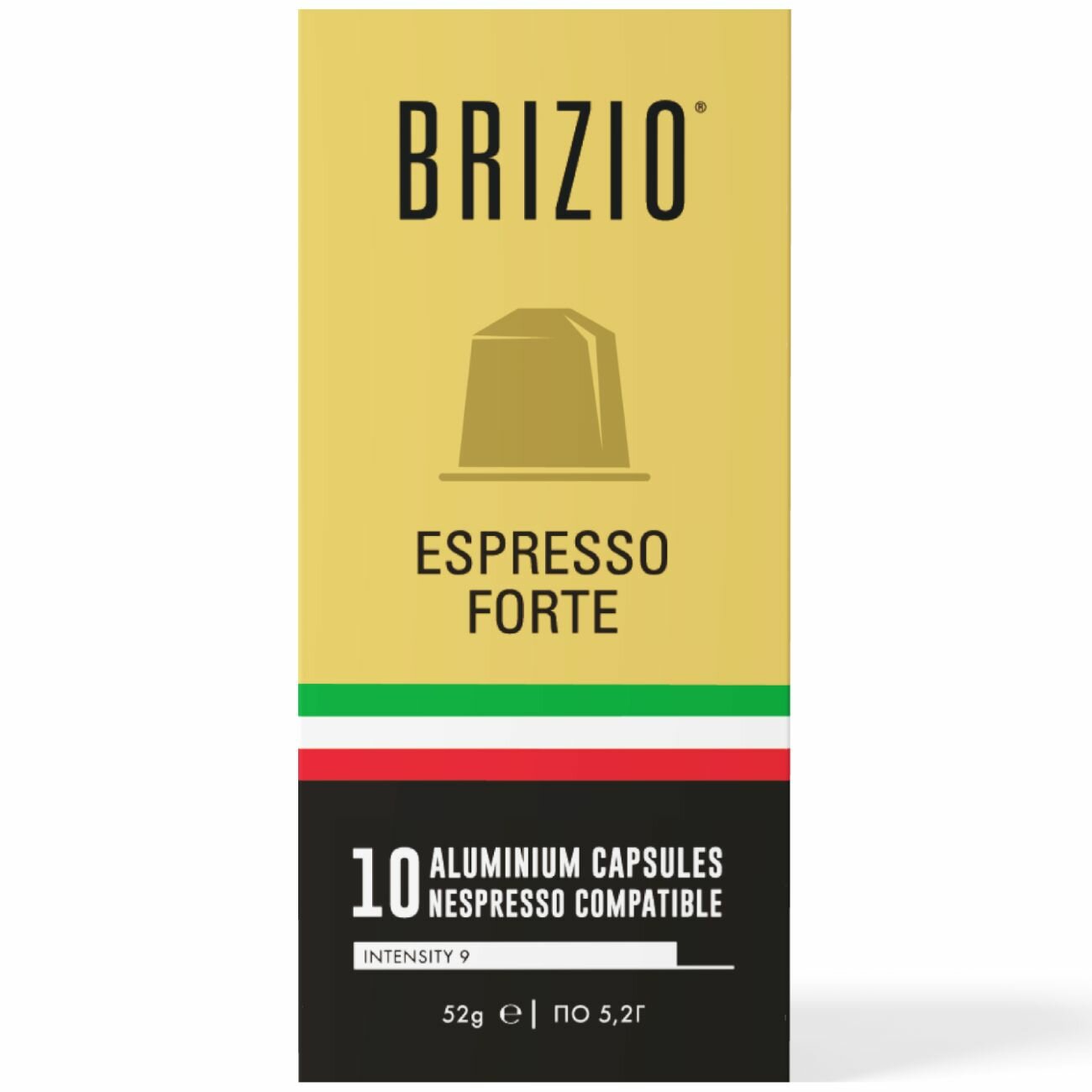 Кофе в капсулах Brizio Espresso Gold 10 капсул - фотография № 1