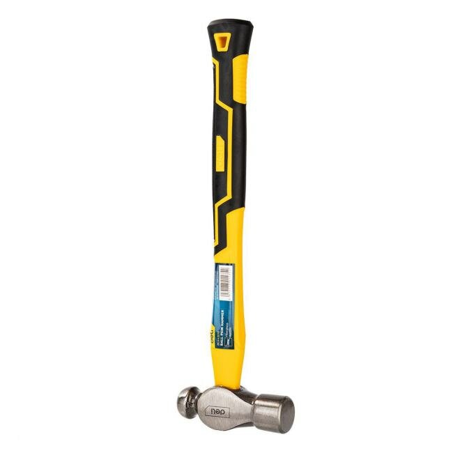 фото DL443016 Deli Рихтовочный молоток Deli DL443016 450 гр Фиберглассовая рукоять.