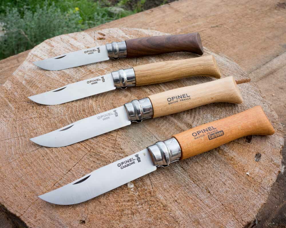 Складной нож Opinel Inox 10VRI (ручка из бука)