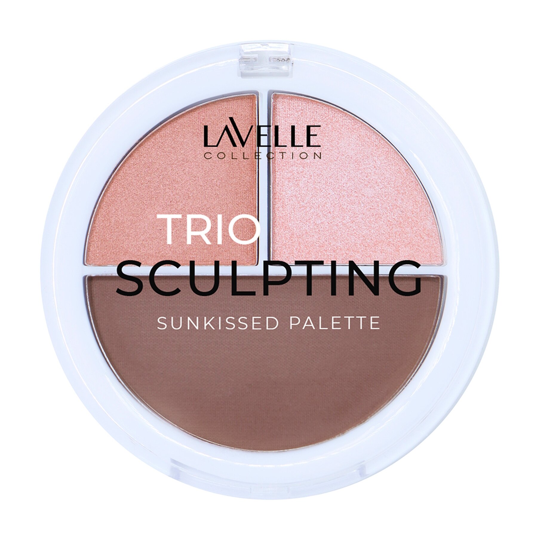 Палетка для контуринга лица Lavelle Collection Sunkissed Trio Sculpting Palette