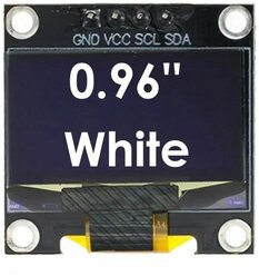 OLED 0.96" дисплей 128x64, I2C, 4 pin, монохромный белый для Arduino Stm32