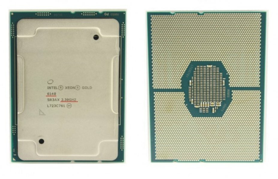 Процессор Intel Xeon Gold 6140 (2017) (2300MHz, LGA3647, L3 25344Kb)