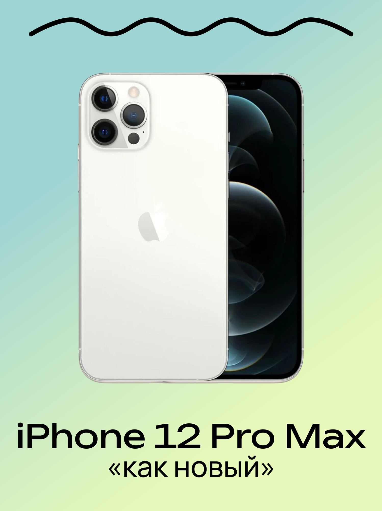iPhone 12 Pro Max 256GB SIMフリー ホワイト IPhone 12 Pro Max 256GB, Dual: nano SIM + eSIM, white — купить в