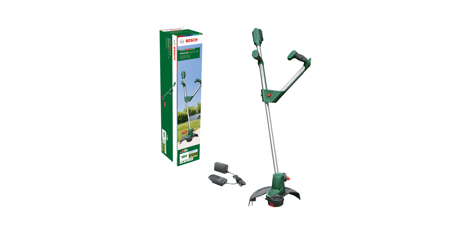 Триммер электрический Bosch UniversalGrassCut 18V-26 (06008c1d03) - фото №2