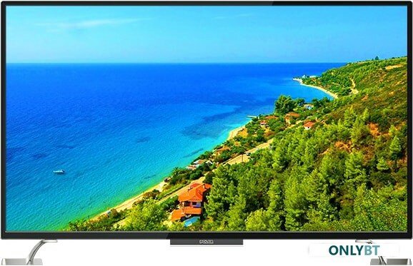 55" Телевизор Polar P55U51T2CSM 2019 LED, HDR, черный