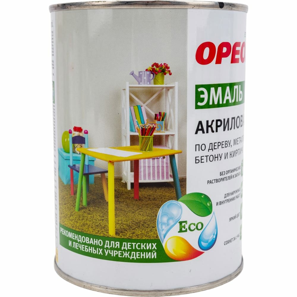 фото Акриловая эмаль ореол 71790