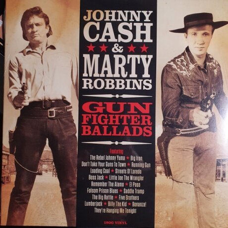 Виниловые пластинки, Not Now Music, JOHNNY CASH / MARTY ROBBINS - Gunfighter Ballads & More (LP)