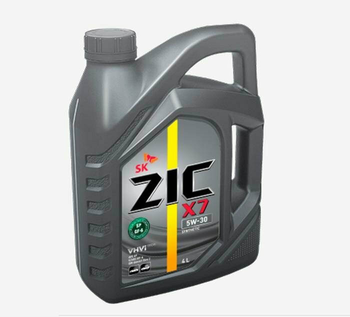 Синтетическое моторное масло ZIC X7 SP 5W-30